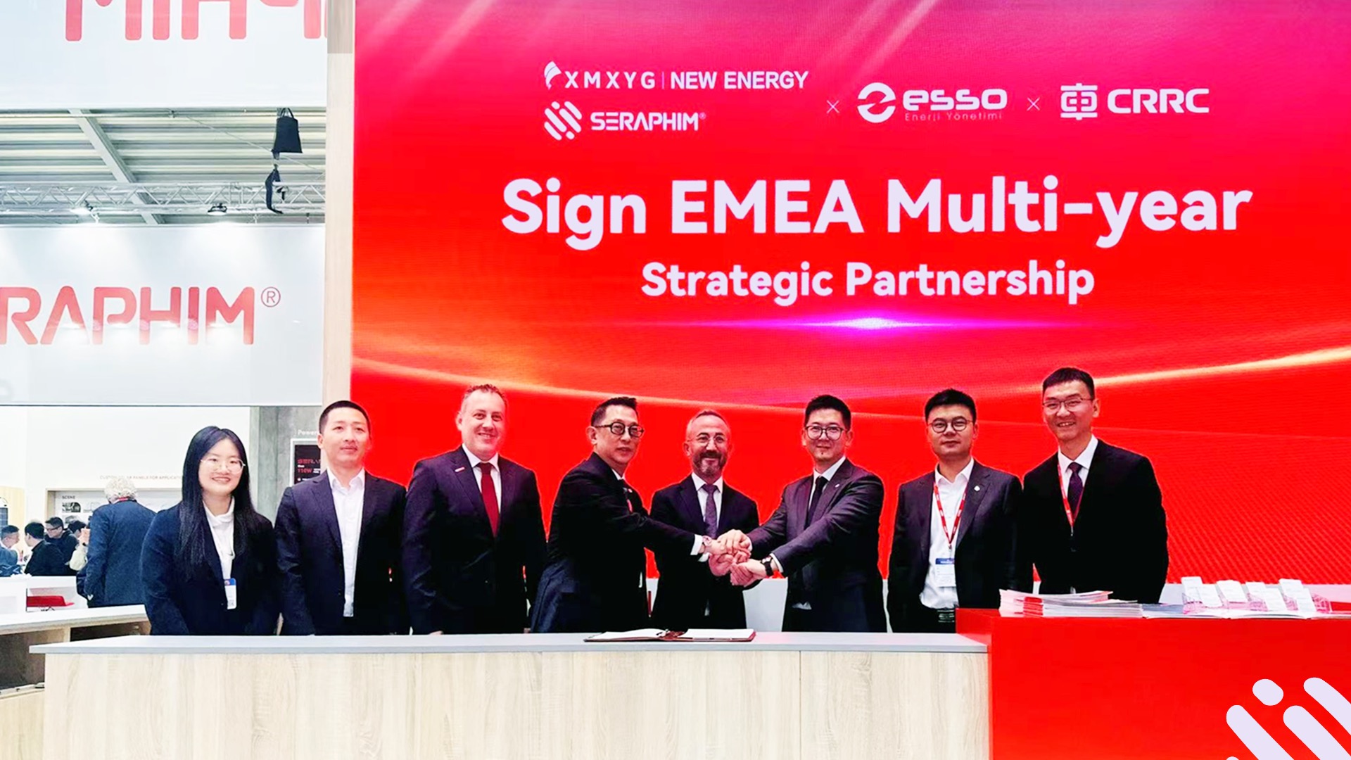 Seraphim、CRRC Zhuzhou Institute、ESSO、Intersolar Europe 2025で長期的な戦略的パートナーシップを締結