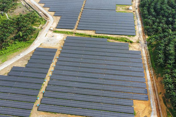 マレーシアの太陽光発電所